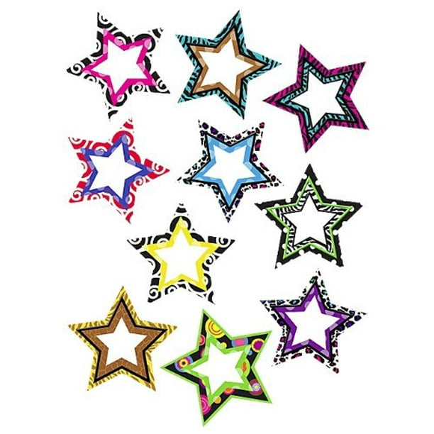 Teacher Created Resources Fancy Stars Accents 5215 Teacher Created Resources Fancy Stars Accents 5215